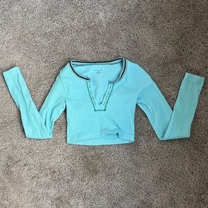 Urban Outfitters Women’s Aqua Out from Under Top